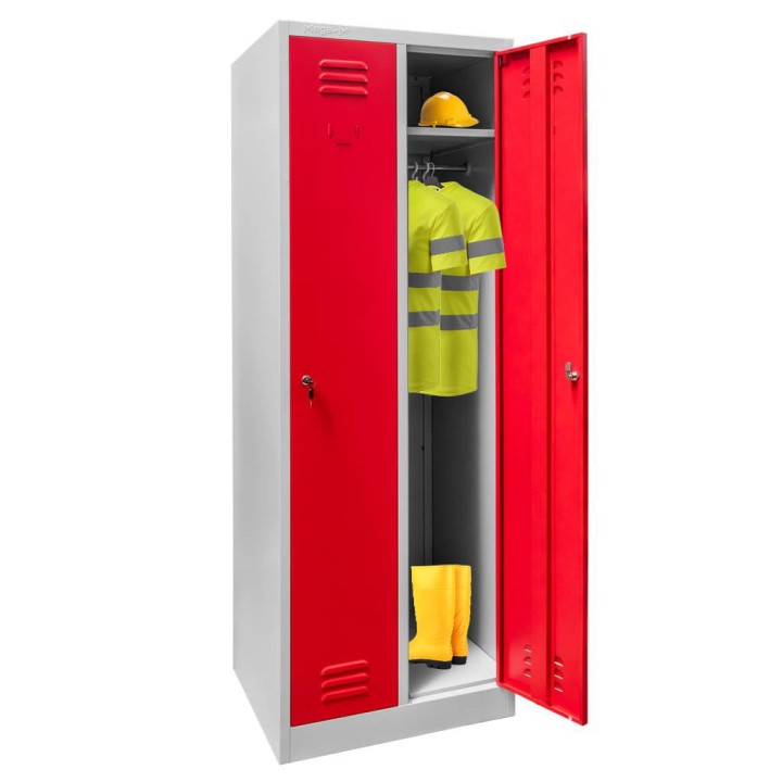 Szafka-BHP-ubraniowa-Mega-M-pracownicza-2-drzwiowa-S-60-cm-szaraczerwony-front-MTP003825-2.jpg