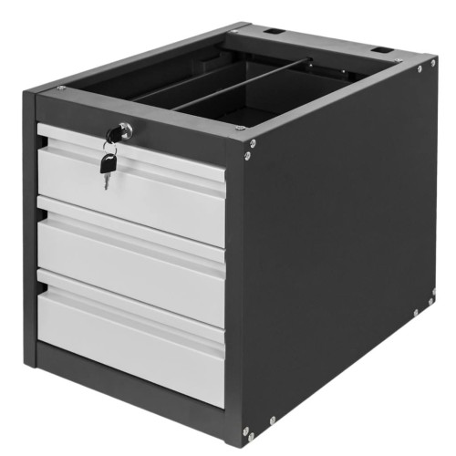 Szafka-narzedziowa-do-stolow-warsztatowych-Mega-M-SYSTEM-3-szuflady-37x48.6x50-cm-grafitowa-szary-front-3.jpg