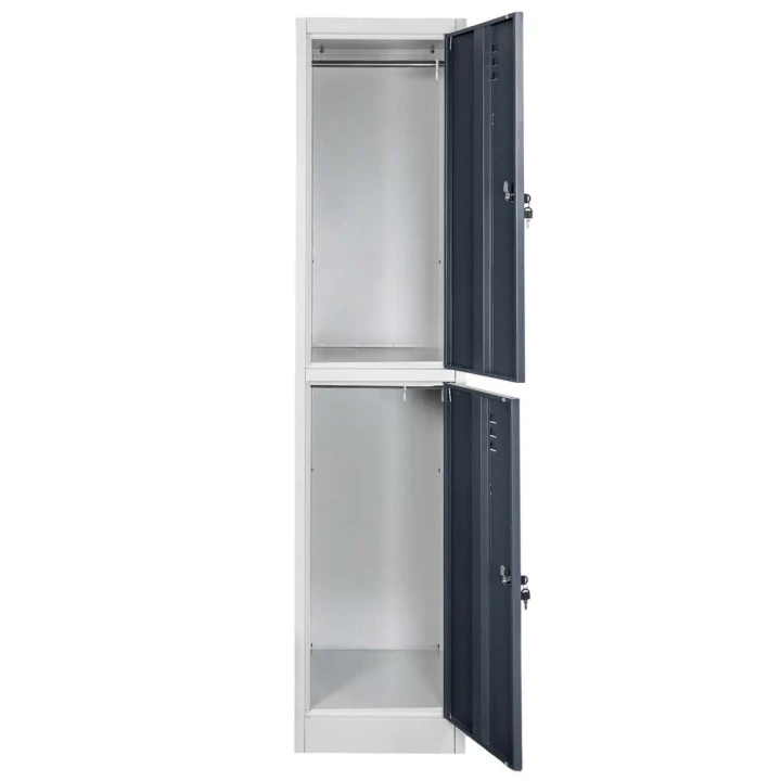 Szafka-skrytkowa-BHP-Mega-M-2-skrytki-40x50x180-cm-szara-grafitowy-front-MTP006373-4.jpg
