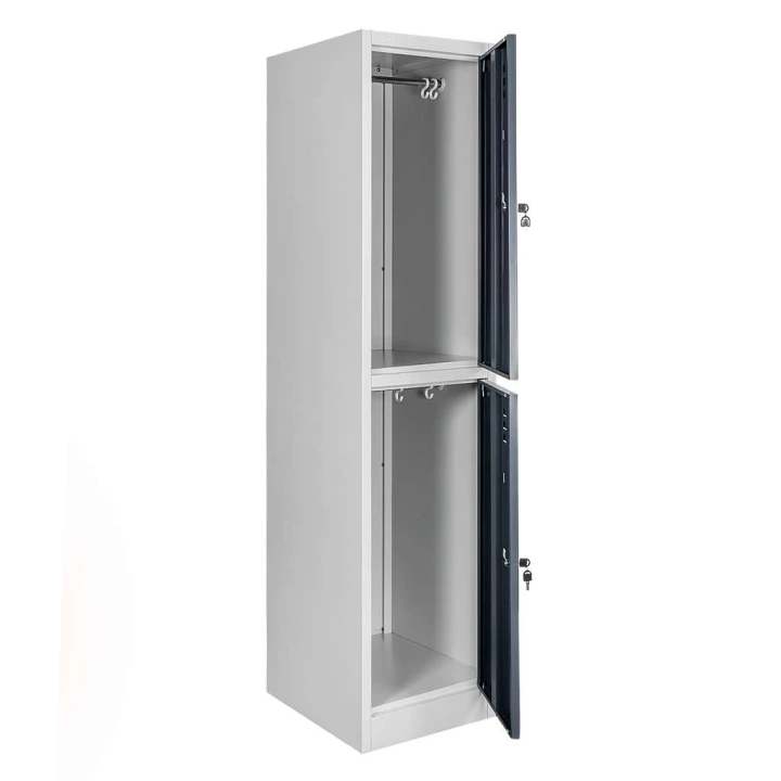 Szafka-skrytkowa-BHP-Mega-M-2-skrytki-40x50x180-cm-szara-grafitowy-front-MTP006373-5.jpg