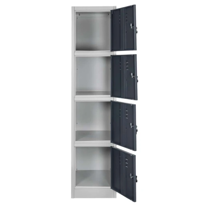 Szafka-skrytkowa-BHP-Mega-M-4-skrytki-40x50x180-cm-szara-grafitowy-front-5.jpg