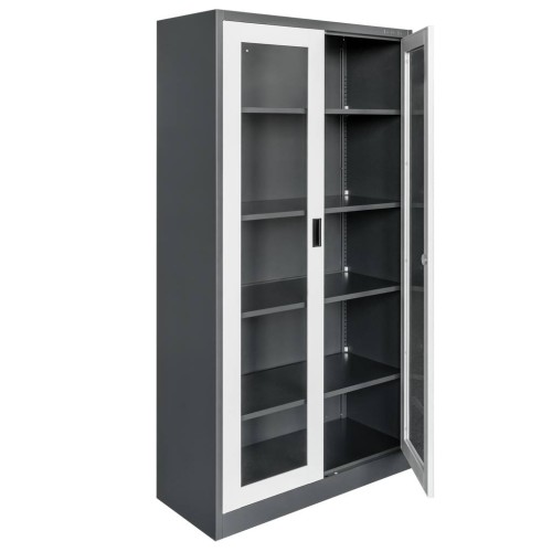 Szafa-biurowa-metalowa-na-dokumenty-Mega-M-WENUS-przeszklone-drzwi-S-90-cm-G-40-cm-H-185-cm-grafitowa-szary-front-6.jpg