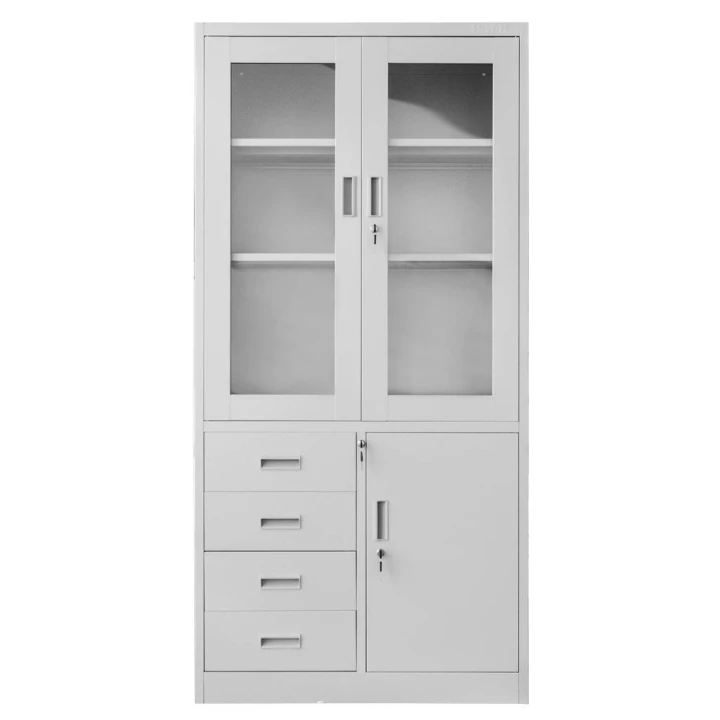 Szafa-biurowa-metalowa-na-akta-Mega-M-WENUS-przeszklone-drzwi-4-szuflady-S-90-cm-G-40-cm-H-185-cm-szara-10.jpg