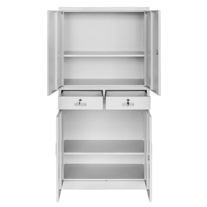 Szafa-biurowa-metalowa-na-dokumenty-Mega-M-WENUS-pelne-drzwi-2-szuflady-S-90-cm-G-40-cm-H-185-cm-szara-skrecana-4.jpg