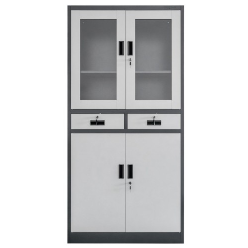 Szafa-biurowa-metalowa-na-dokumenty-Mega-M-WENUS-przeszklone-drzwi-2-szuflady-S-90-cm-G-40-cm-H-185-cm-grafitowa-szary-front-skrecana-7-1.jpg