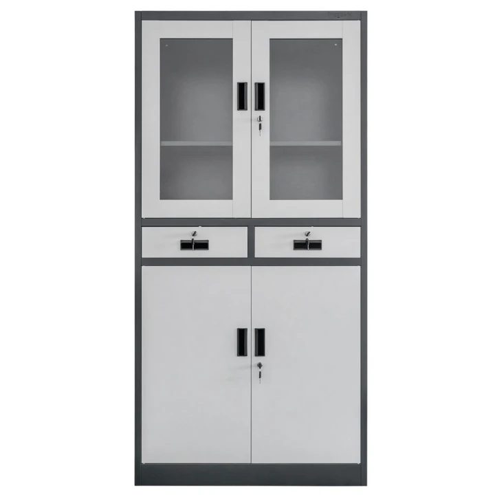 Szafa-biurowa-metalowa-na-dokumenty-Mega-M-WENUS-przeszklone-drzwi-2-szuflady-S-90-cm-G-40-cm-H-185-cm-grafitowa-szary-front-skrecana-7-1.jpg