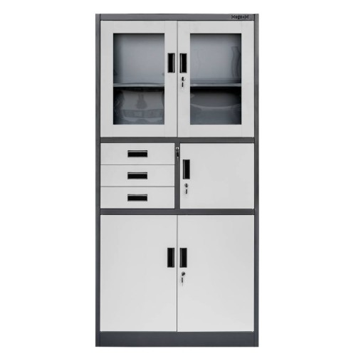 Szafa-biurowa-metalowa-na-akta-Mega-M-WENUS-przeszklone-drzwi-sejf-S-90-cm-G-40-cm-H-185-cm-grafitowa-szary-front-1.jpg