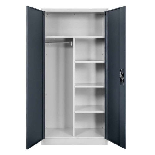 Szafa-gospodarcza-socjalna-Mega-M-2-drzwiowa-z-polkami-S-90-cm-szara-grafitowy-front-MTP006364-4.jpg