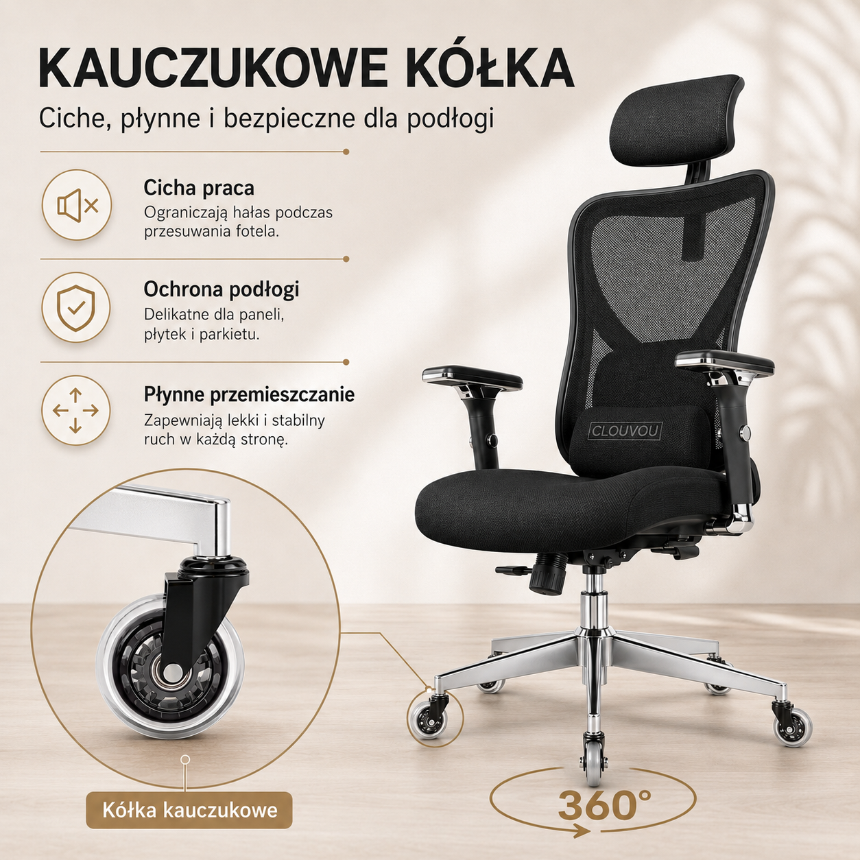 kółka CleverSeat
