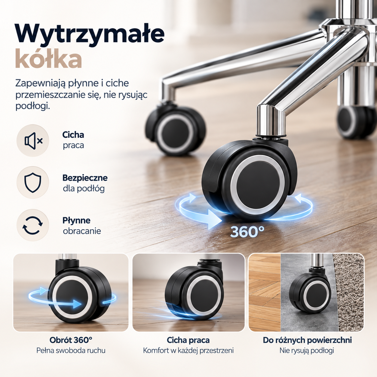 BrightSeat kółka