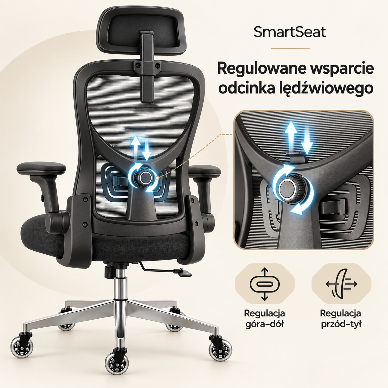 Smartseat lędźwie
