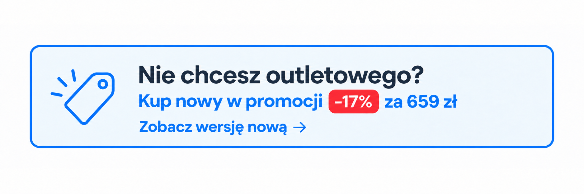 Nie chcesz outletowego? Zobacz nowy SmartSeat w promocji